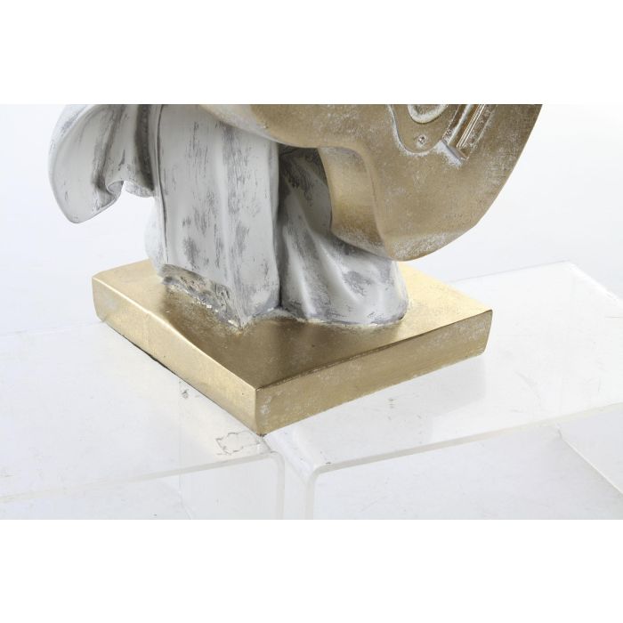 Figura Tradicional DKD Home Decor Blanco Dorado 25 x 50 x 37 cm 3 Figura Tradicional DKD Home Decor Blanco Dorado 25 x 50 x 37 cm 3