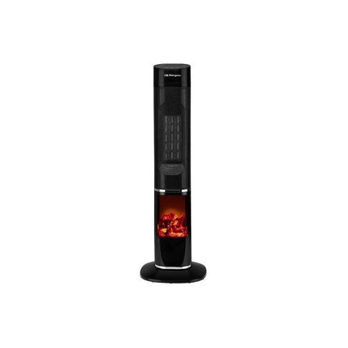 Calefactor Cerámico Portátil Orbegozo CR5039 Negro 2000 W
