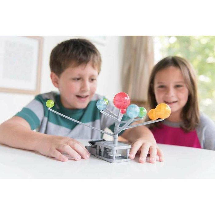 Maqueta del sistema solar.construye y observa cómo los planetas giran alrededor del sol de forma autónoma.20,6x6,1x27,6 cm Maqueta del sistema solar.construye y observa cómo los planetas giran alrededor del sol de forma autónoma.20,6x6,1x27,6 cm