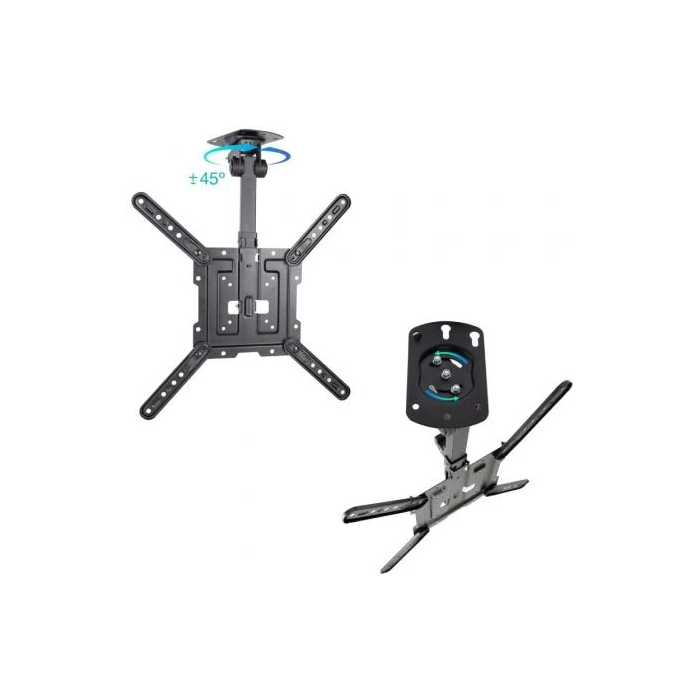 TooQ LPCE1123TSLI-B Soporte de Techo Giratorio/Inclinable para TV de 23-55" hasta 20kg 3 TooQ LPCE1123TSLI-B Soporte de Techo Giratorio/Inclinable para TV de 23-55" hasta 20kg 3