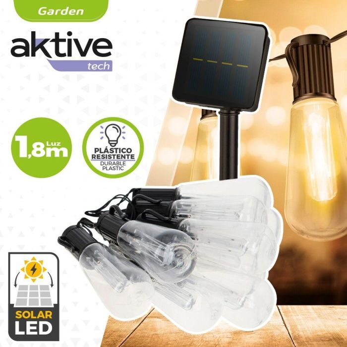 Guirnalda de Luces LED Aktive LED 200 x 11 x 4 cm (6 Unidades) 3 Guirnalda de Luces LED Aktive LED 200 x 11 x 4 cm (6 Unidades) 3
