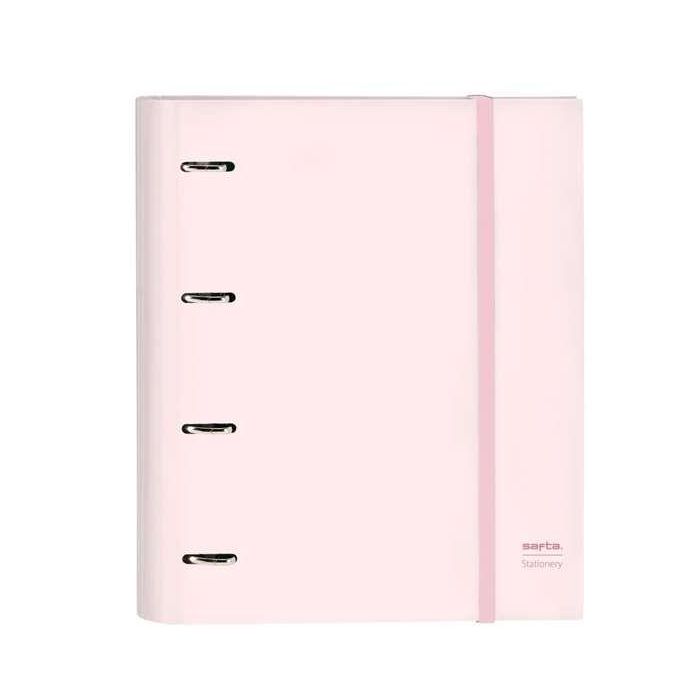 Safta Carpeta 4 Anillas 35mm con Recambio Coral para Niños +3 Años 0 Safta Carpeta 4 Anillas 35mm con Recambio Coral para Niños +3 Años 0