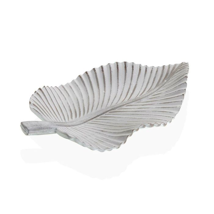 Centro de Mesa Versa Blanco Madera MDF 20 x 5 x 35 cm Centro de Mesa Versa Blanco Madera MDF 20 x 5 x 35 cm