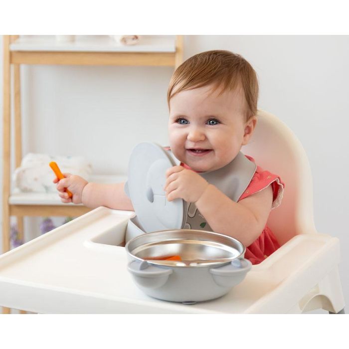 Recipiente Térmico Para Alimentos En Acero Inoxidable Gris 1 Recipiente Térmico Para Alimentos En Acero Inoxidable Gris 1