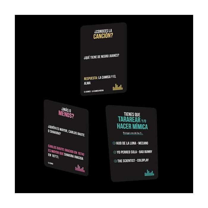 La Caja Play HIT - Juego de Mesa de Cultura Musical Años 90 2000+ Estilo Karaoke para 2-10 Jugadores +14 Años Español 5 La Caja Play HIT - Juego de Mesa de Cultura Musical Años 90 2000+ Estilo Karaoke para 2-10 Jugadores +14 Años Español 5