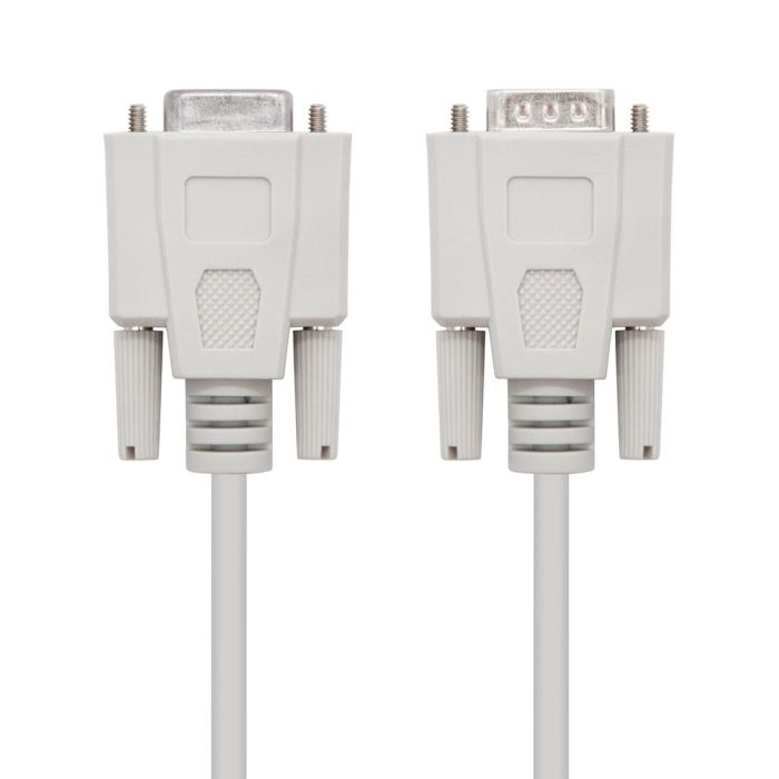 Nanocable Cable Rs232 Db9 Macho - Hembra 1.8M Beige 0 Nanocable Cable Rs232 Db9 Macho - Hembra 1.8M Beige 0