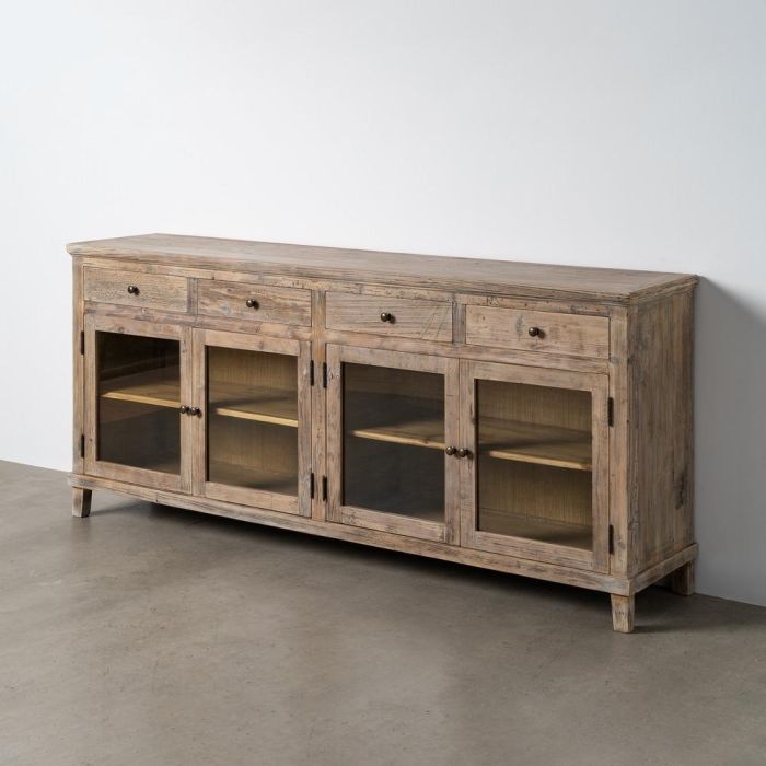 Aparador Madera de Pino Salón 200 X 42 X 88 cm