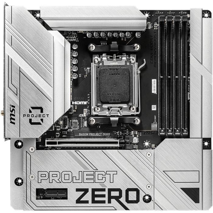 Msi MSI4711377126649 Placa base B650M PROJECT ZERO 1