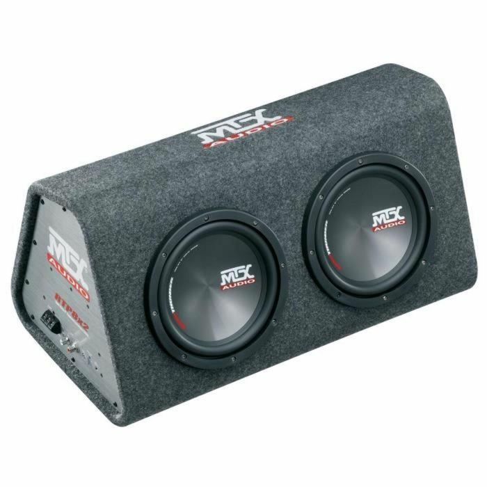 MTX Audio MTX0715442560080 Subwoofer Reflex Activo con 2 altavoces de 20 cm, Amplificador Clase D 240W RMS, Filtro Activo, Mando a Distancia 2