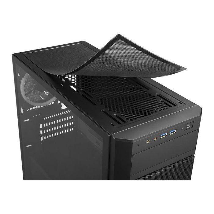 Sharkoon V1000 RGB Black, Micro Torre, PC Gaming, Negro 8 Sharkoon V1000 RGB Black, Micro Torre, PC Gaming, Negro 8