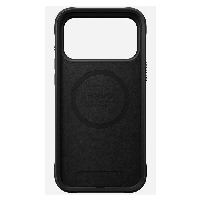 Nomad Rugged Leather Case para Apple iPhone 17 Pro Max - Funda Protectora de Cuero Horween Rustic Brown con MagSafe 5 Nomad Rugged Leather Case para Apple iPhone 17 Pro Max - Funda Protectora de Cuero Horween Rustic Brown con MagSafe 5