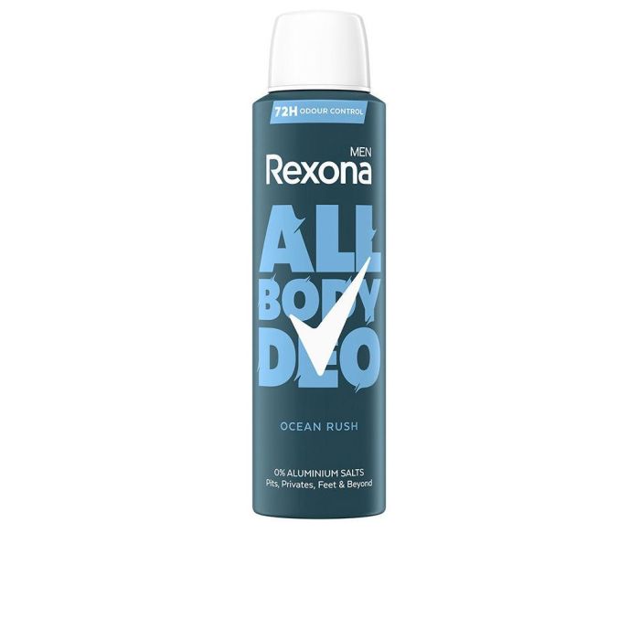 Rexona Ocean Rush Desodorante Corporal Hombre 72h Protección Sin Aluminio Vapo 150ml