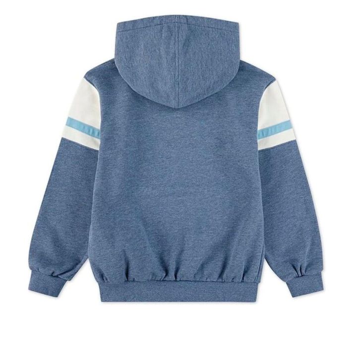 Sudadera con Capucha Niño Converse Cnvb Heritage Blocked Po Azul M