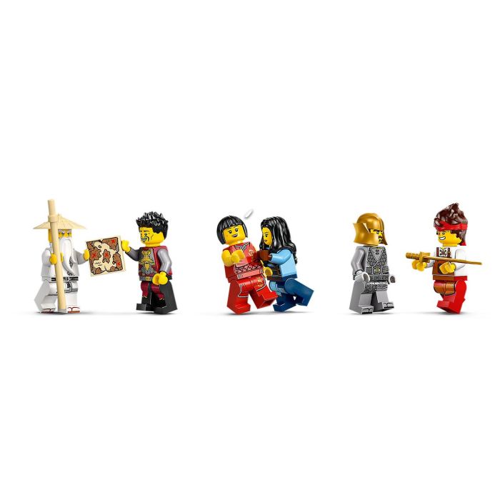 Lego Ninjago Herrería Cuatro Armas 15 Aniversario Set 71858 con 6 Minifiguras para Fans Nostálgicos a Partir de 14 Años 1259 Piezas 5