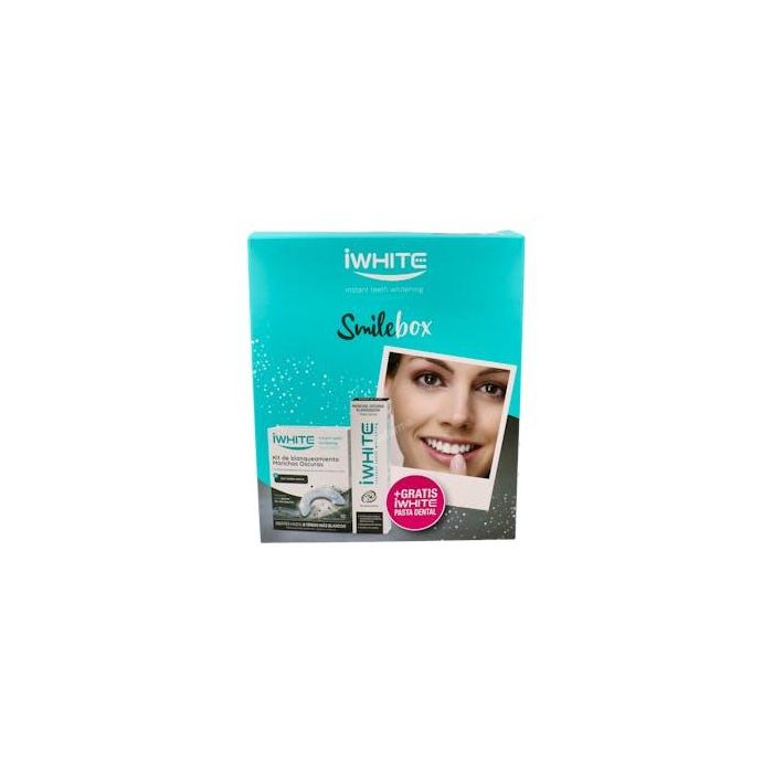 Iwhite Kit Blanqueamiento Manchas Oscuras 10 Moldes + Pasta Iwhite Kit Blanqueamiento Manchas Oscuras 10 Moldes + Pasta