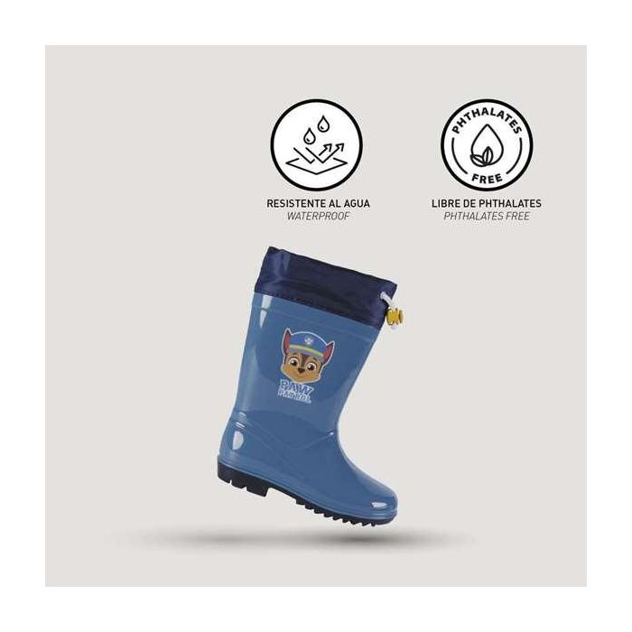 Cerdá t024 Botas de Lluvia de PVC para Niños con Diseño de Paw Patrol, Talla 24, Color Azul 2 Cerdá t024 Botas de Lluvia de PVC para Niños con Diseño de Paw Patrol, Talla 24, Color Azul 2