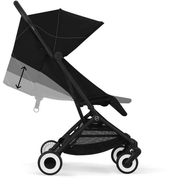 CYBEX - Cochecito ultracompacto y cómodo - ORFEO - 4 ruedas - Magic Black 5 CYBEX - Cochecito ultracompacto y cómodo - ORFEO - 4 ruedas - Magic Black 5