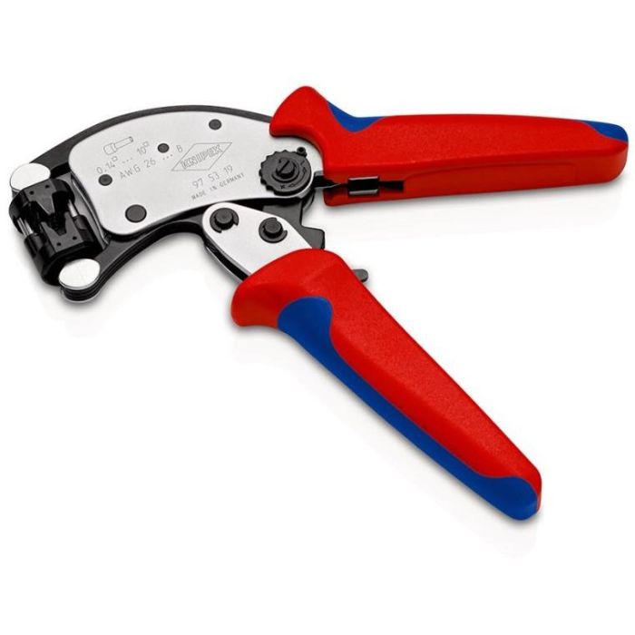 KNIPEX Twistor T Selbsteinst. Crimpzange f. Aderendhlsen 1 KNIPEX Twistor T Selbsteinst. Crimpzange f. Aderendhlsen 1