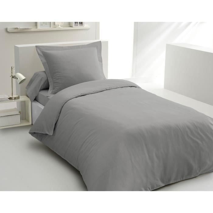 Lovely Home LOV3701393712811 Juego Nórdico - 140x200 cm - 100% Algodón - Gris Claro Lovely Home LOV3701393712811 Juego Nórdico - 140x200 cm - 100% Algodón - Gris Claro