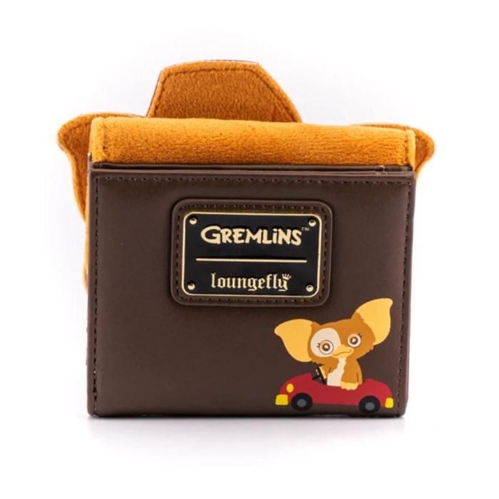 Loungefly Monedero Gremlins Gizmo Navidad con Teclado Musical, Felpa y Cuero Vegano 4