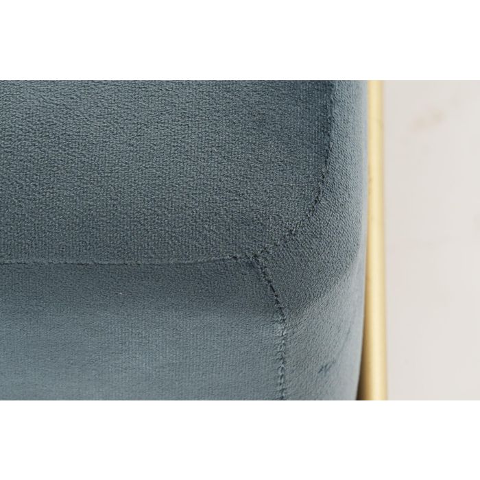 Descalzadora Glam DKD Home Decor Azul Dorado 80 x 42 x 80 cm 3 Descalzadora Glam DKD Home Decor Azul Dorado 80 x 42 x 80 cm 3