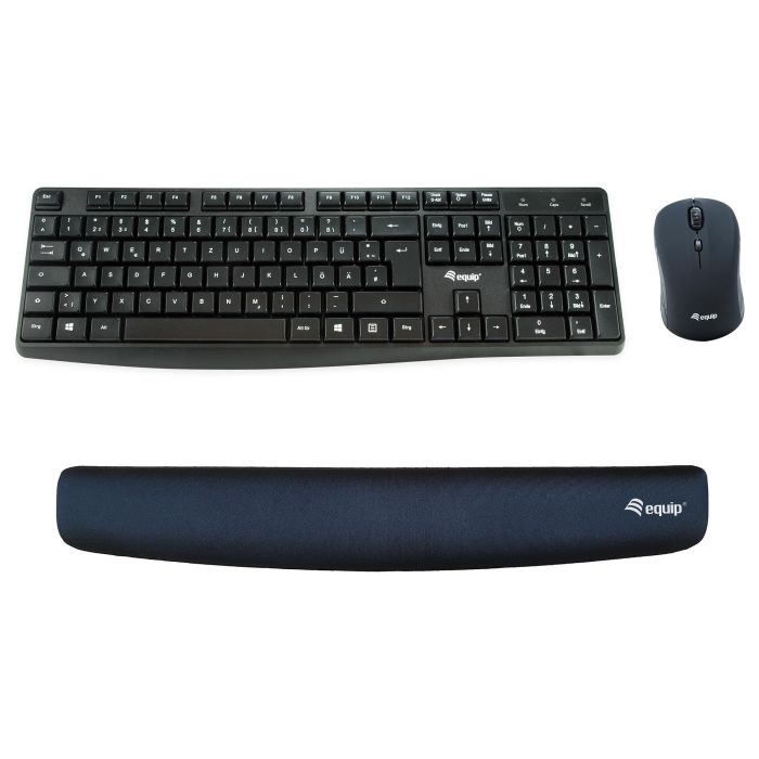 Equip Reposamuñecas Gel Ergonómico para Teclado, Negro (Referencia 245015) 4