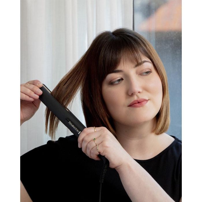 Remington S1510 Plancha de Pelo Cerámica Slim con Placas Extra Largas de Turmalina Teflón - Calentamiento Rápido 220°C 3 Remington S1510 Plancha de Pelo Cerámica Slim con Placas Extra Largas de Turmalina Teflón - Calentamiento Rápido 220°C 3