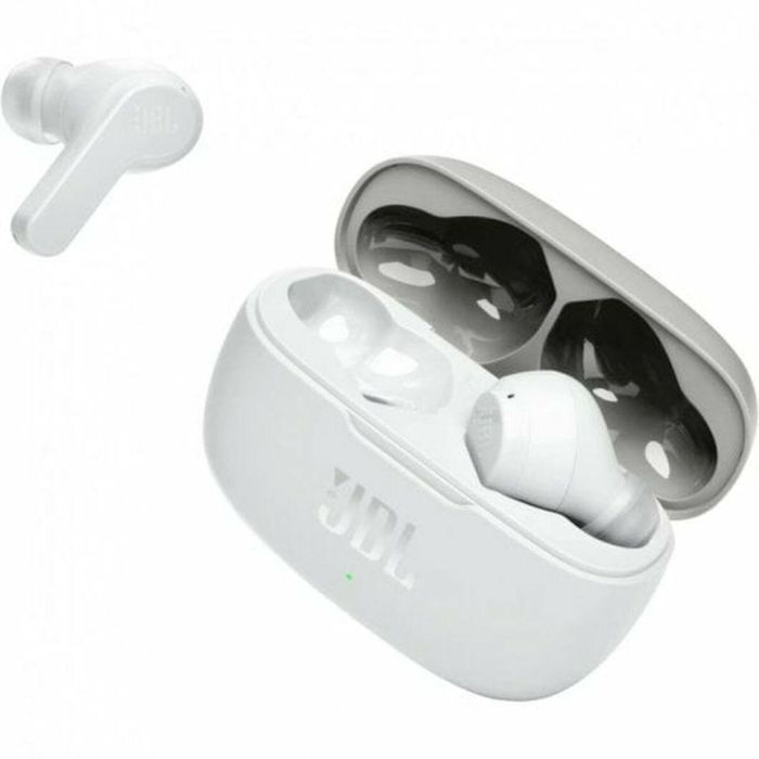 Auriculares Bluetooth con Micrófono JBL JBLW200TWSWHT Blanco 5 Auriculares Bluetooth con Micrófono JBL JBLW200TWSWHT Blanco 5