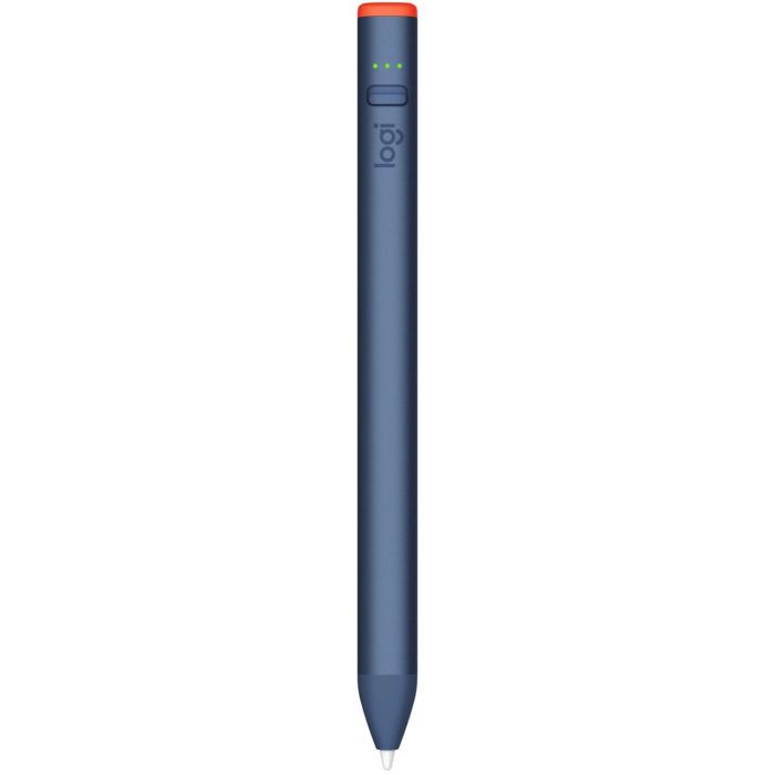 Logitech 914-000080 Crayon Lápiz digital inalámbrico Bluetooth para Apple iPad 10.2", 10.5" Air, 10.9", iPad Pro; Azul, Batería Litio