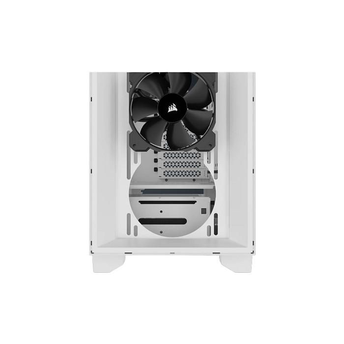 Corsair CC-9011252-WW Caja PC Semitorre ATX 3000D Airflow Blanco con 2 Ventiladores SP120 Elite 1