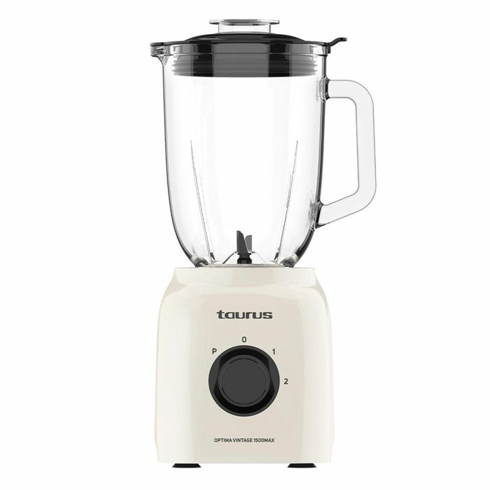 Batidora de Vaso Taurus OPTIMA VINTAGE Crema 1,5 L 9 Batidora de Vaso Taurus OPTIMA VINTAGE Crema 1,5 L 9