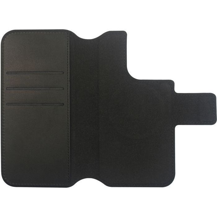 eSTUFF iPhone 16 Plus INFINITE MILAN Wallet Cover - Black - 87% recycled material 4 eSTUFF iPhone 16 Plus INFINITE MILAN Wallet Cover - Black - 87% recycled material 4