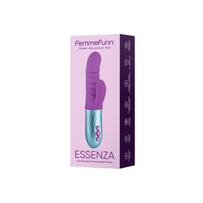 Vibrador Doble Estimulación FemmeFunn Essenza Morado 3