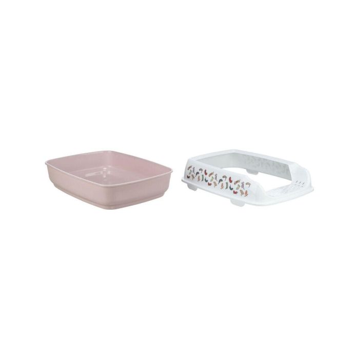 Arenero para Gatos Trixie Delio Blanco Lila Plástico 38 × 20 × 50 cm 8 Arenero para Gatos Trixie Delio Blanco Lila Plástico 38 × 20 × 50 cm 8