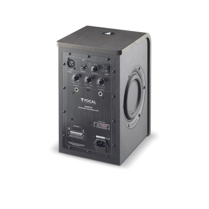 FOCAL Shape 50 Altavoces Monitor de Estudio 85W Clase AB Tweeter 1" Aluminio-Magnesio Woofer 5" Lino Doble Pasivo RCA XLR 1