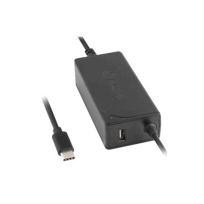 NGS Cargador W-65WTYPEC Universal USB-C 65W para Portátiles y Dispositivos, Carga Rápida y Segura, Compacto para Viaje