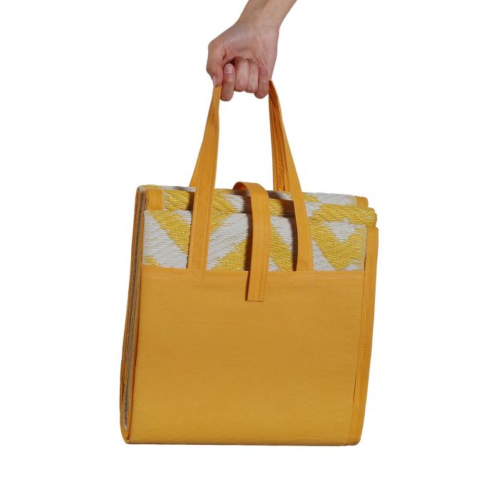 Alfombra Picnic Yellow Stripes Versa 90X1CM (2 Unidades) 1 Alfombra Picnic Yellow Stripes Versa 90X1CM (2 Unidades) 1