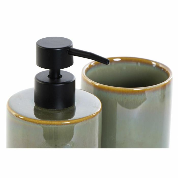Dosificador Scandi DKD Home Decor Verde 8 x 17.5 x 8 cm Set de 2 1 Dosificador Scandi DKD Home Decor Verde 8 x 17.5 x 8 cm Set de 2 1
