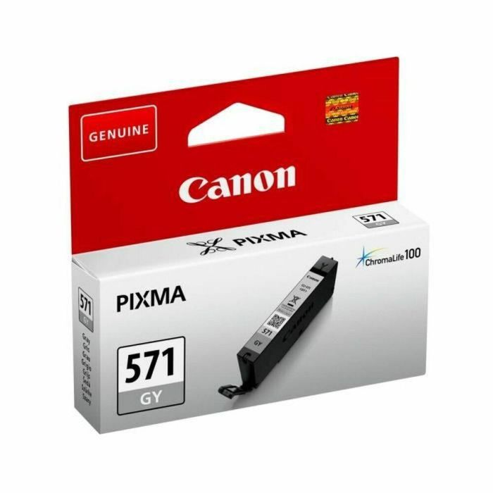 Canon CLI-571GY Cartucho de Tinta Gris para PIXMA MG7750, MG7751, MG7752, MG7753 2 Canon CLI-571GY Cartucho de Tinta Gris para PIXMA MG7750, MG7751, MG7752, MG7753 2