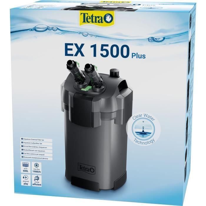 Filtro externo - TETRA - EX 1500 plus - Para acuarios de 300 a 600 L 1 Filtro externo - TETRA - EX 1500 plus - Para acuarios de 300 a 600 L 1