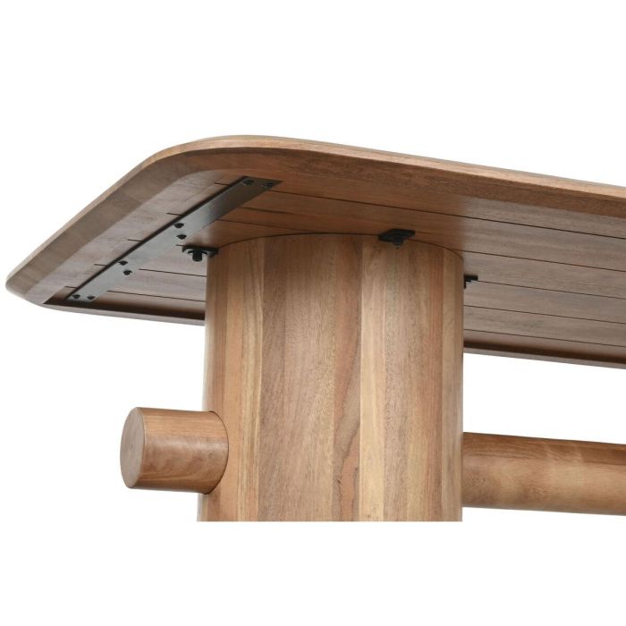 Mesa Comedor Moderno DKD Home Decor Natural 90 x 76 x 180 cm 3 Mesa Comedor Moderno DKD Home Decor Natural 90 x 76 x 180 cm 3
