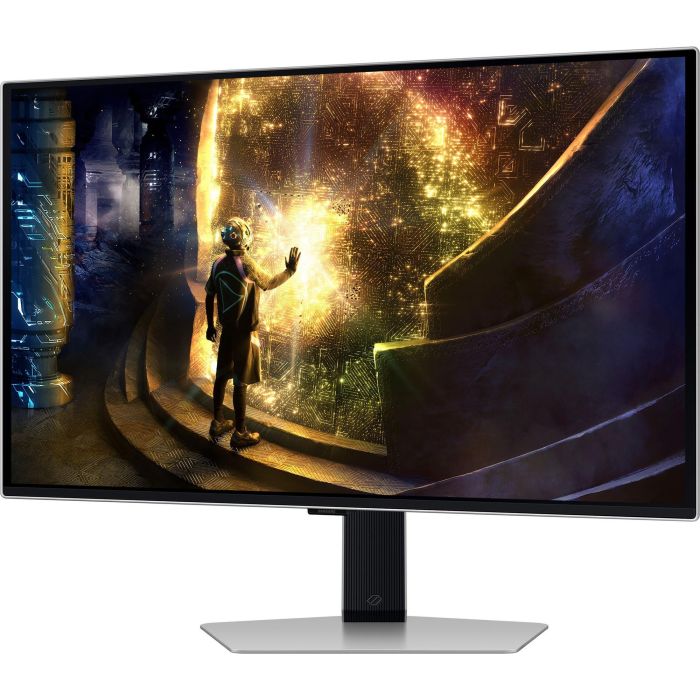 Samsung S27DG610SU Monitor Gaming OLED 27" QHD 240Hz 0.03ms Smart TV Regulable en altura FreeSync Premium Pro Plata 1