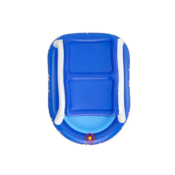 Bestway Piscina Hinchable Infantil Techo Desmontable Barco con Volante 213x155x132 cm +3 Años Jardin 54370 13