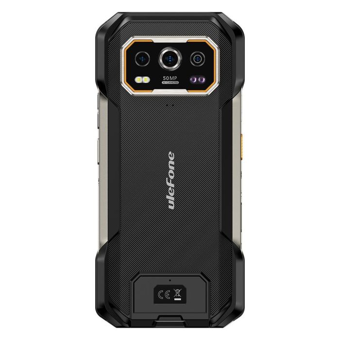 Ulefone Smartphone Rugerizado 5G Térmico Armor 27 Pro. 6.78" Fhd+ 120Hz. 12Gb Ram. 256Gb. Mtk Dimensity 6300 5G. 10600 Mah. Negro. Android 14 2