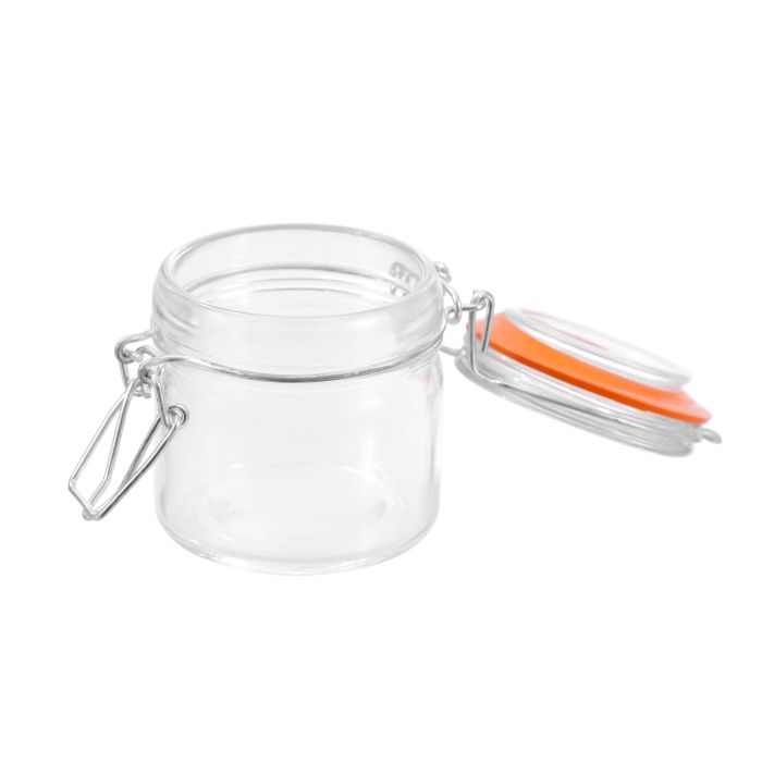 Tarro Hermético de Vidrio con Cierre Clip 100 ml - La Mediterranea (48 Unidades) 11 Tarro Hermético de Vidrio con Cierre Clip 100 ml - La Mediterranea (48 Unidades) 11