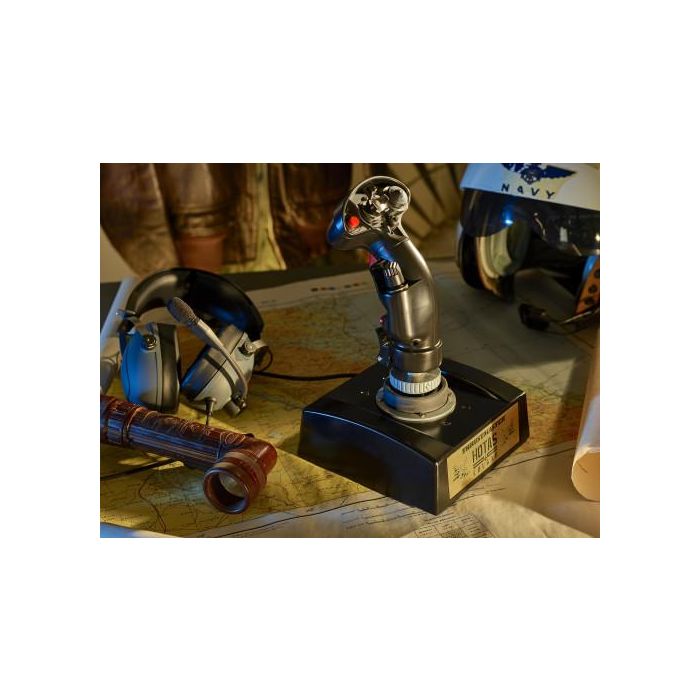 Thrustmaster F/A-18C Hornet Stick Palanca de Mando Inalámbrico PC Negro 19 Botones 9 Thrustmaster F/A-18C Hornet Stick Palanca de Mando Inalámbrico PC Negro 19 Botones 9