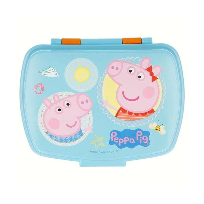 Sandwichera Safta Escolar 170x133x56 mm Peppa Pig Having Fun 3 Sandwichera Safta Escolar 170x133x56 mm Peppa Pig Having Fun 3