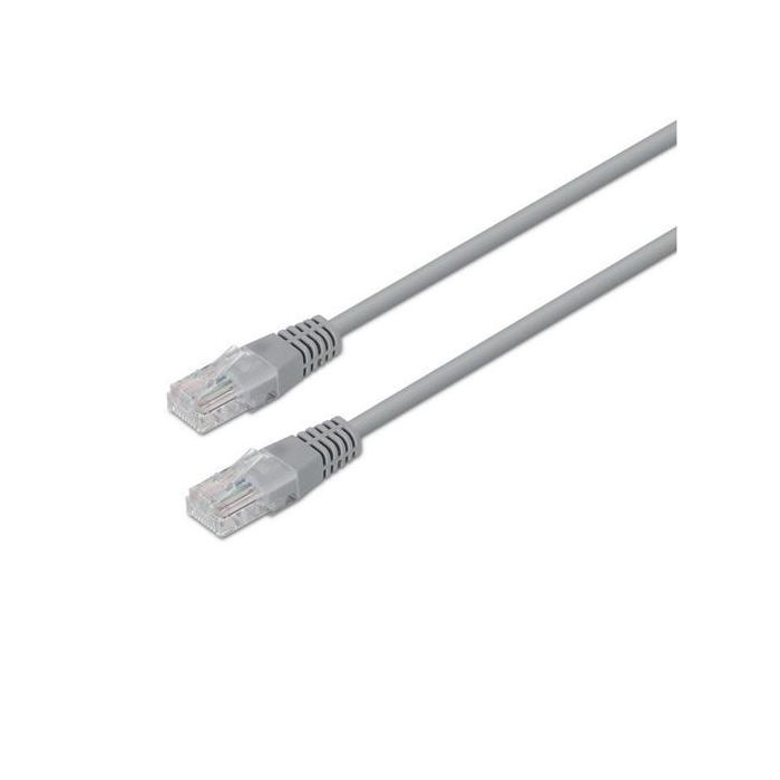 Aisens Cable de Red Latiguillo RJ45 LSZH Cat.6 UTP AWG24 Gris 15.0 M