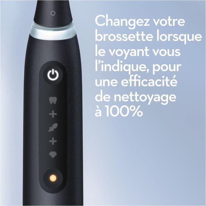 Oral-B iO5 Cepillo de dientes eléctrico conectado inalámbrico negro 80363971 ORA4210201414803 3