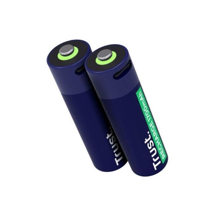 Pack de 2 Pilas AA Trust 25584/ Recargables 1 Pack de 2 Pilas AA Trust 25584/ Recargables 1